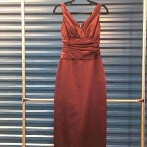 Burgundy Bridesmaid dress